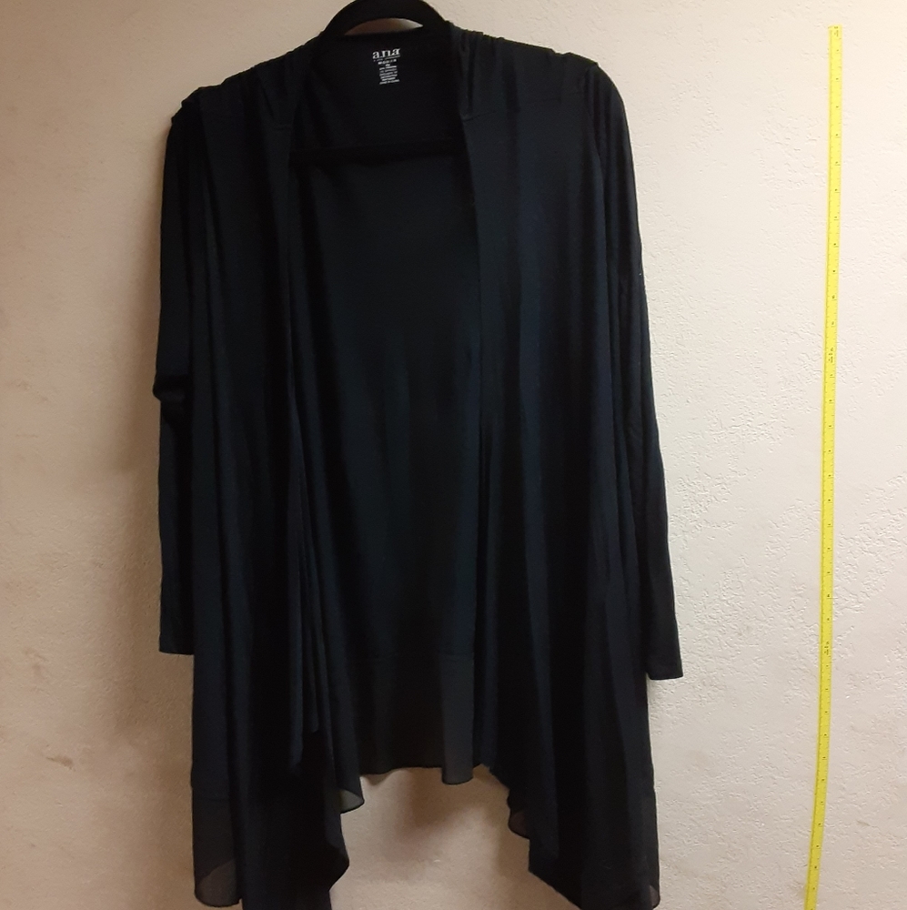 Black cardigan